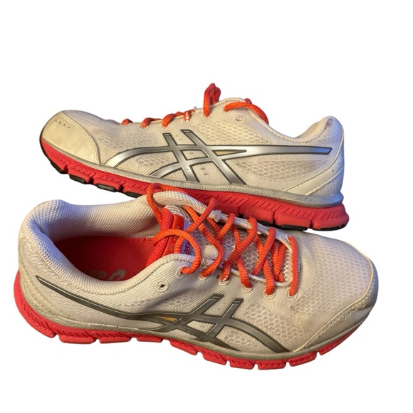 Asics Gel Flash White Red/Orange Women’s Gym/Running Shoes Size 8.5
EUC - Picture 4 of 7